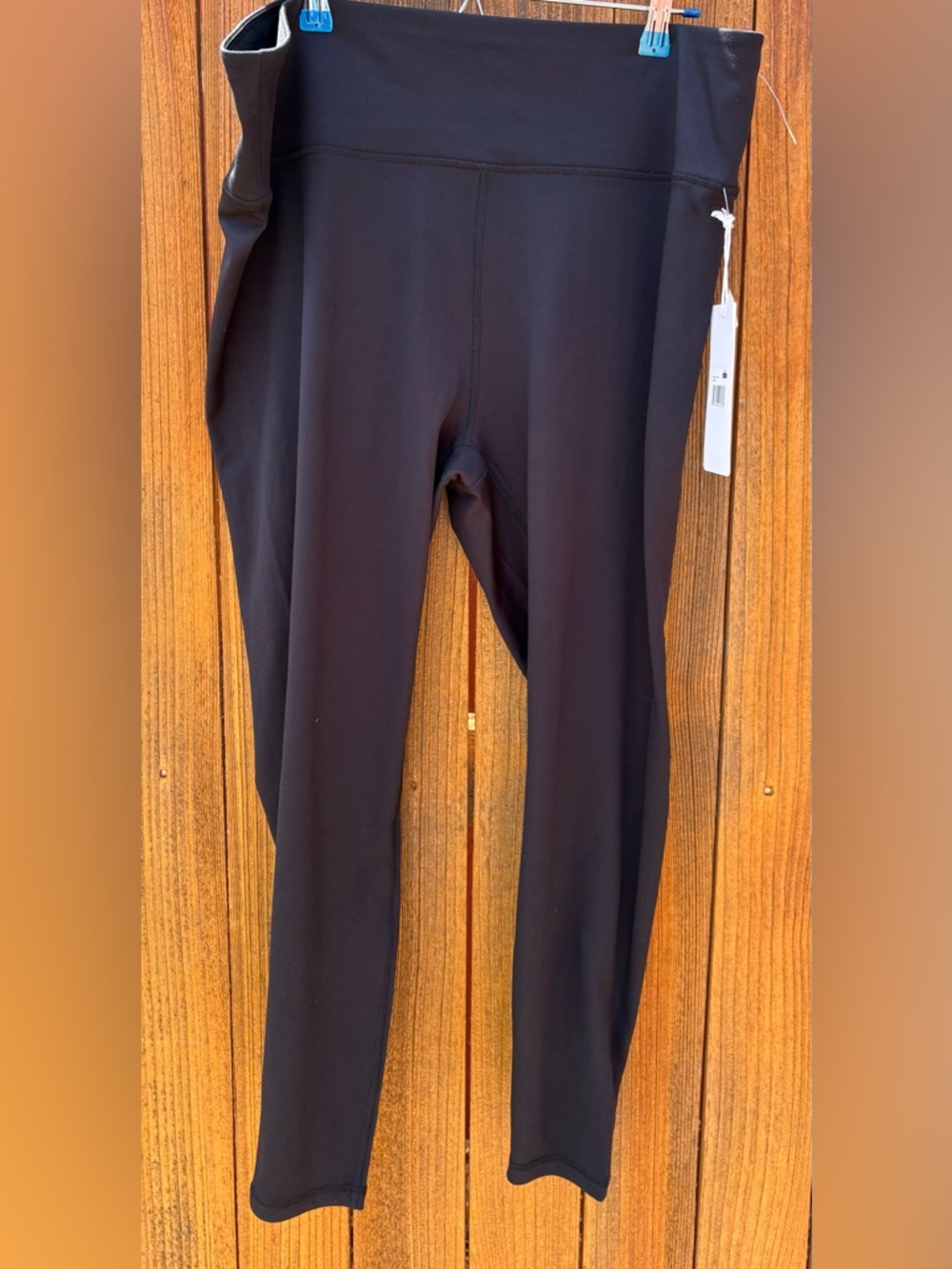 Balance Collection Black Active Leggings Basic High Rise 2X